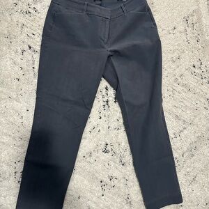 LOFT Dark Gray Ankle Jeans
